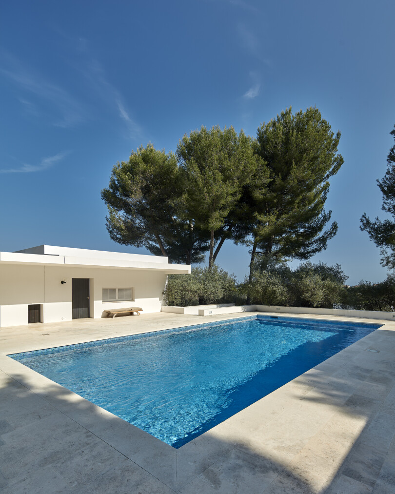 La maison d'Hans Hartung et Anna-Eva Bergman à Antibes.